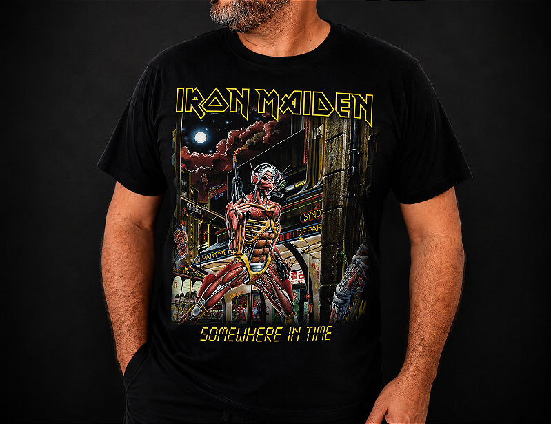 Camiseta Iron Maiden – Somewhere in Time