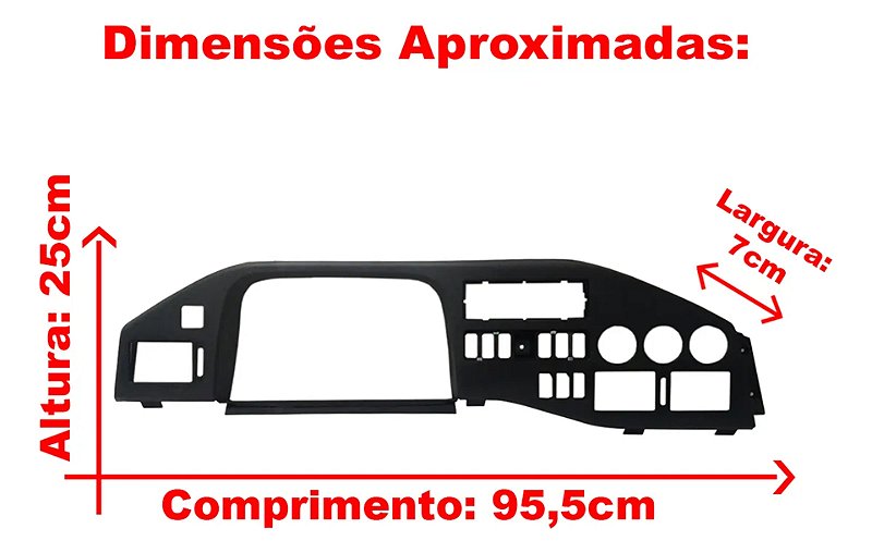 Capa Moldura Acabamento Painel Sprinter 310 312 1997 À 2002