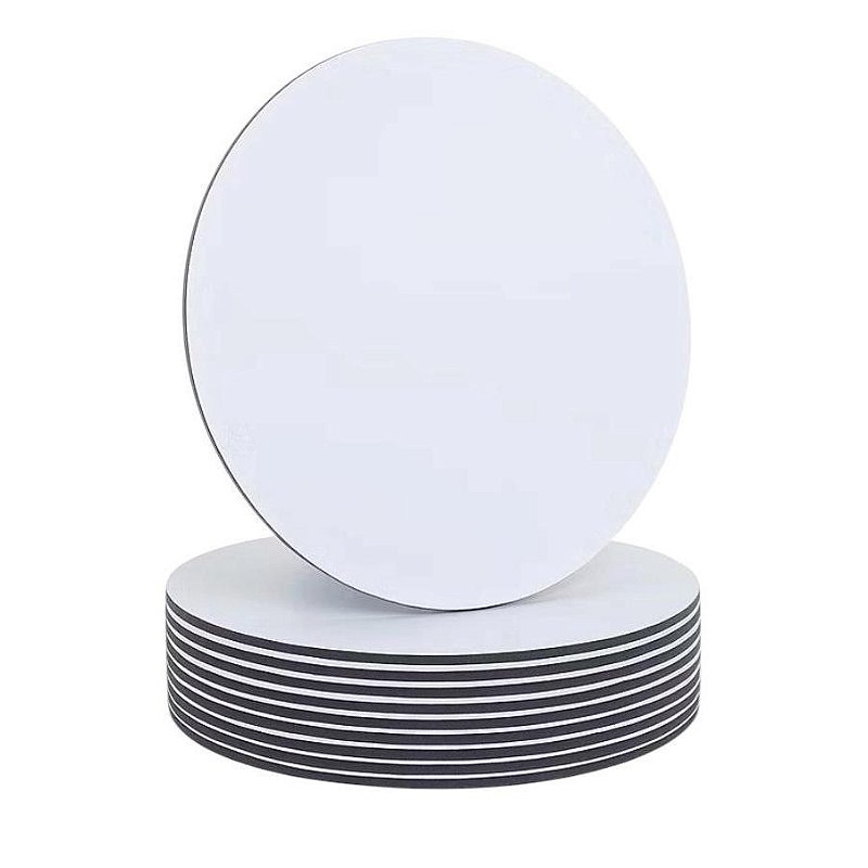 KIT 15 CAKE BOARD 30CM/ PRATO/ TÁBUA/ BOLO/ MDF 3MM BRANCO