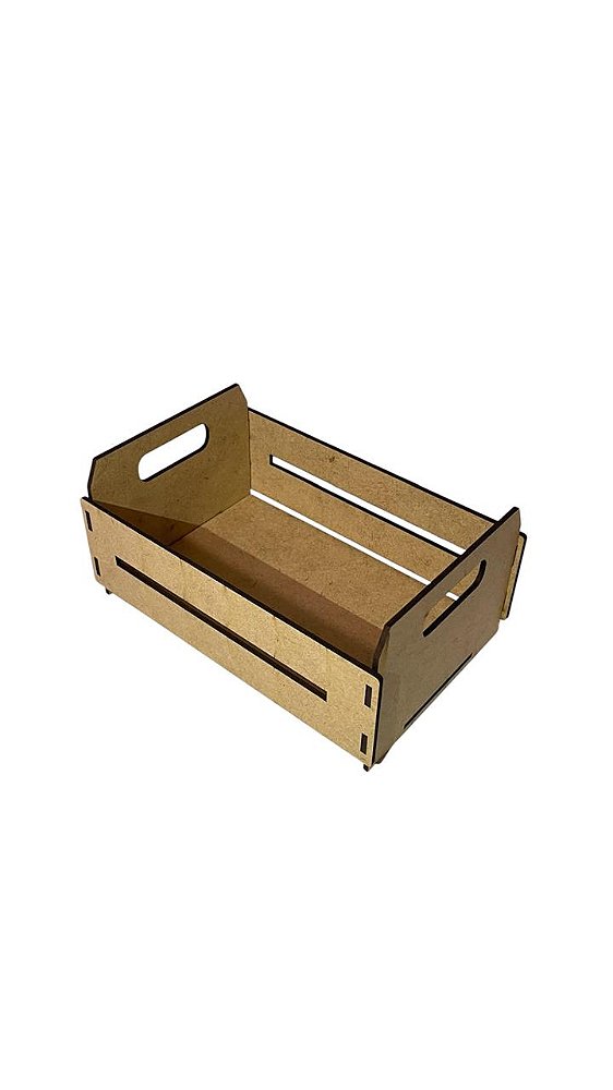Kit Caixote MDF Cru 30X20X11CM Presentes/Cestas 5 Unidades