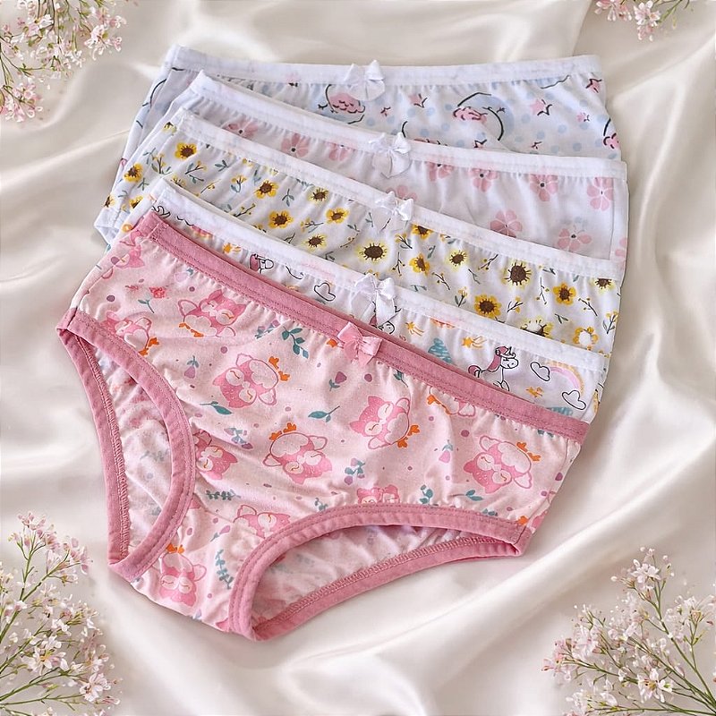 Kit de Calcinha Infantil
