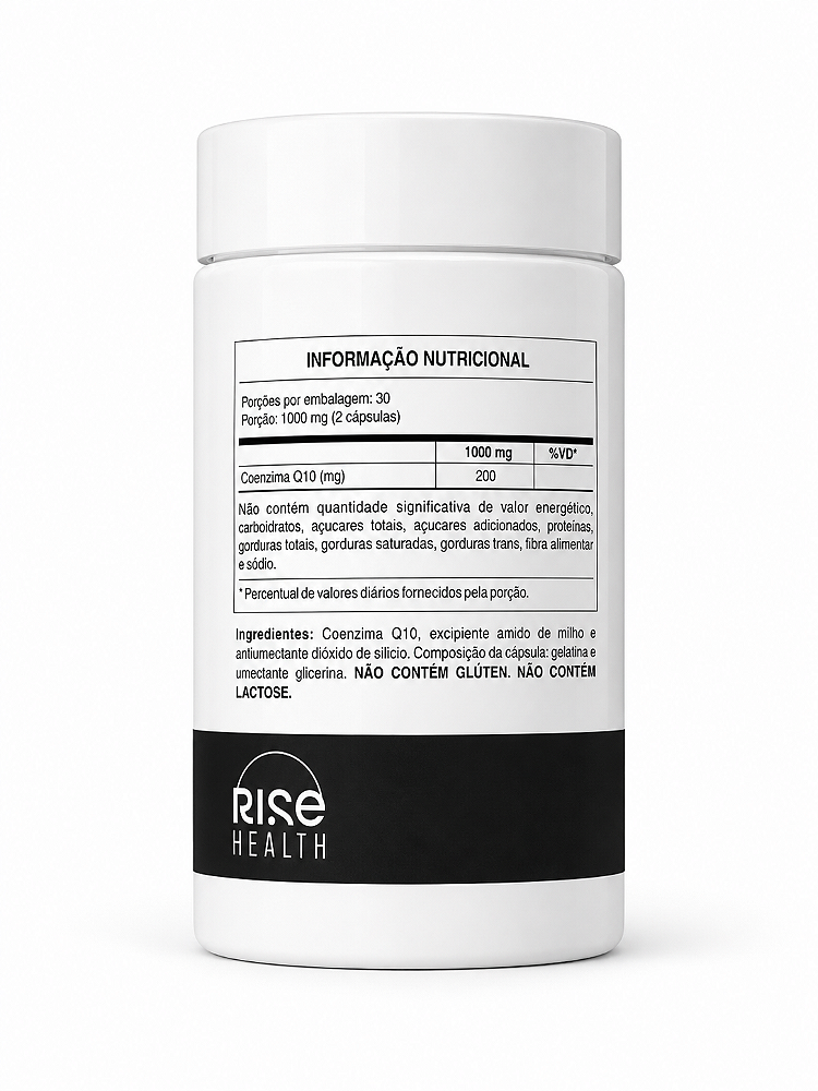 Coenzima Q10 200mg - Suplemento Alimentar - 60 Cápsulas