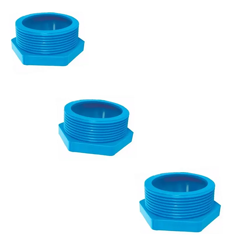 Adaptador PVC Bolsa Rosca Macho 32x1