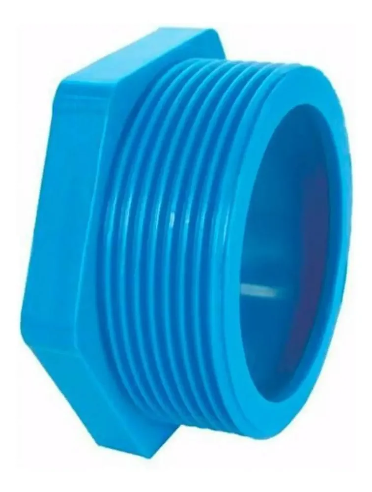 Adaptador PVC Bolsa Rosca Macho 32x1
