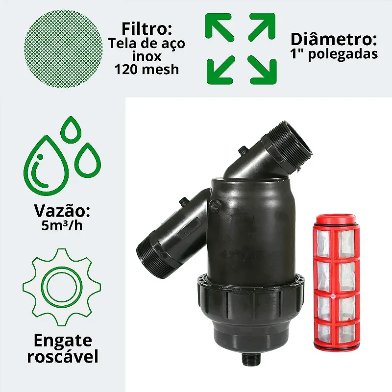 Filtro de Tela 1"