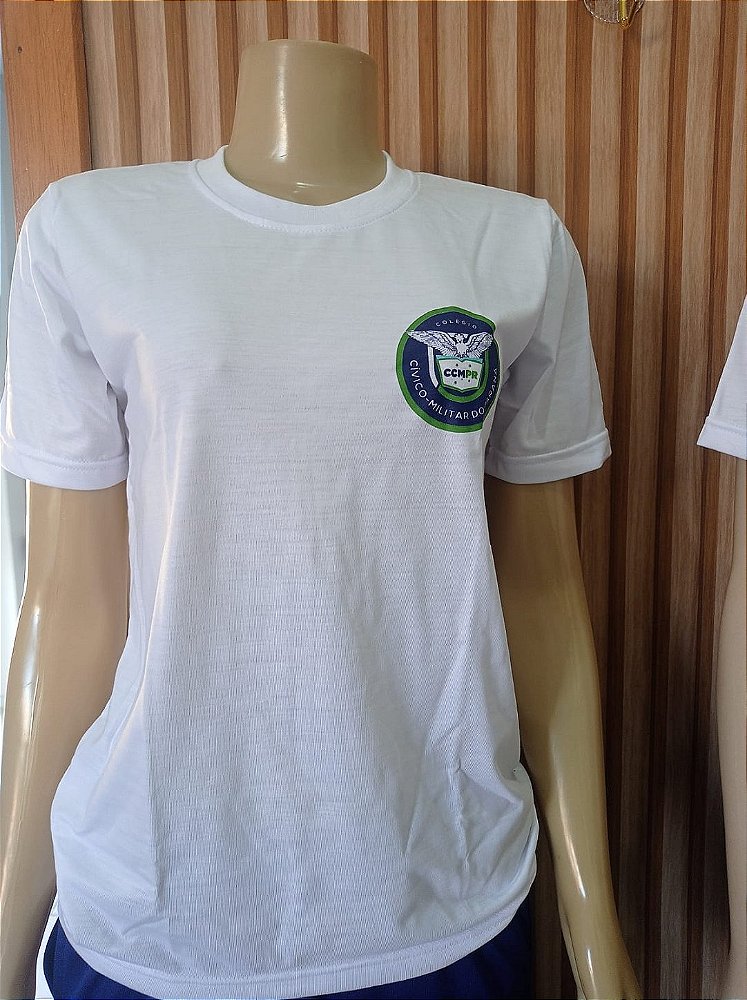 Camiseta Poliviscose Colégio Cívico Militar PR