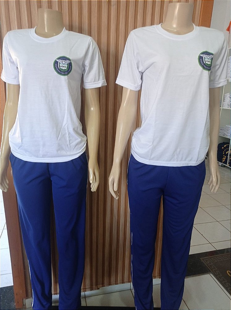 Camiseta Poliviscose Colégio Cívico Militar PR