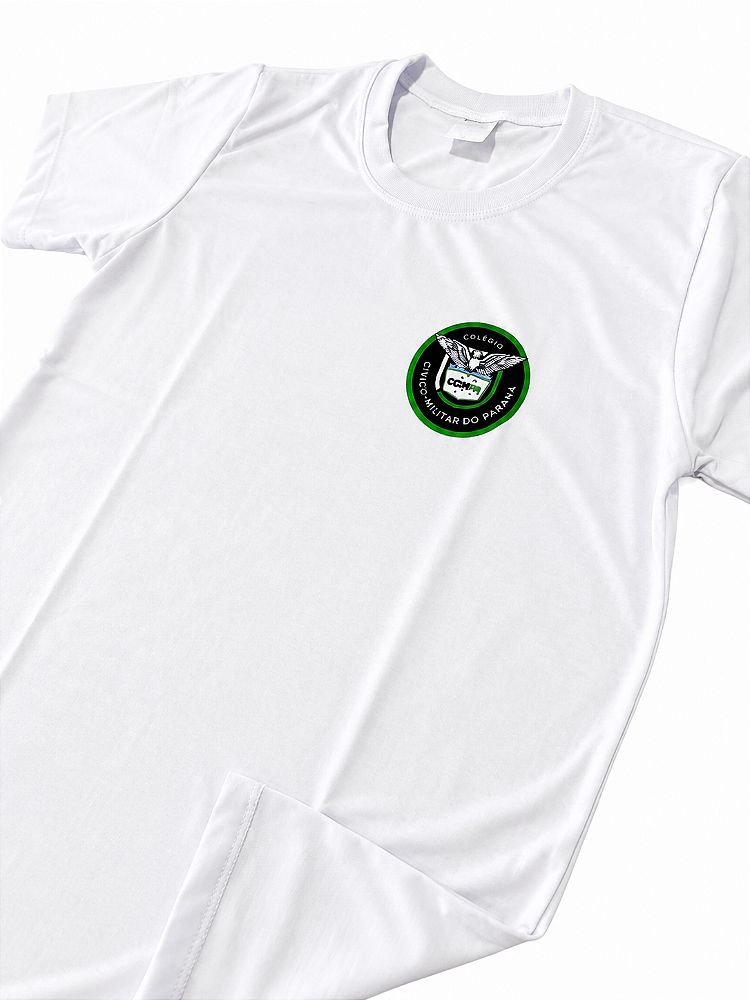 Camiseta Poliviscose Colégio Cívico Militar do Paraná