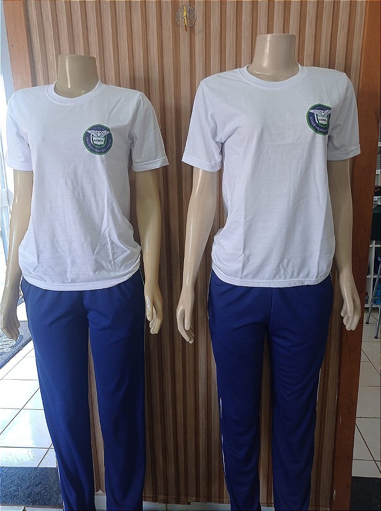 Camiseta Poliviscose Colégio Cívico Militar do Paraná