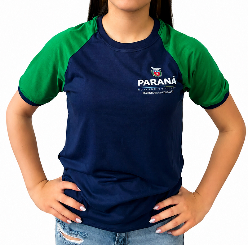Camiseta Poliviscose Ensino Regular do Paraná