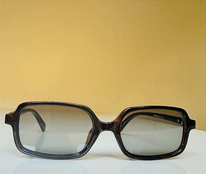 Óculos de sol Austri retangular marron camuflado - acetato