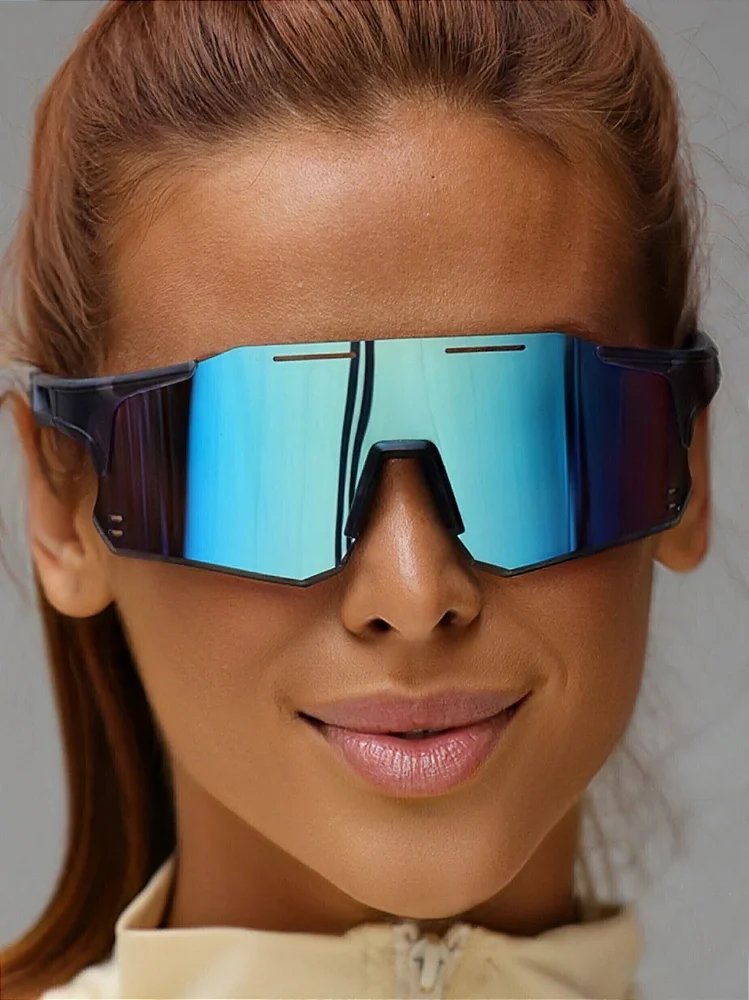 Óculos de sol esportivo Circuit 2.0 azul com preto