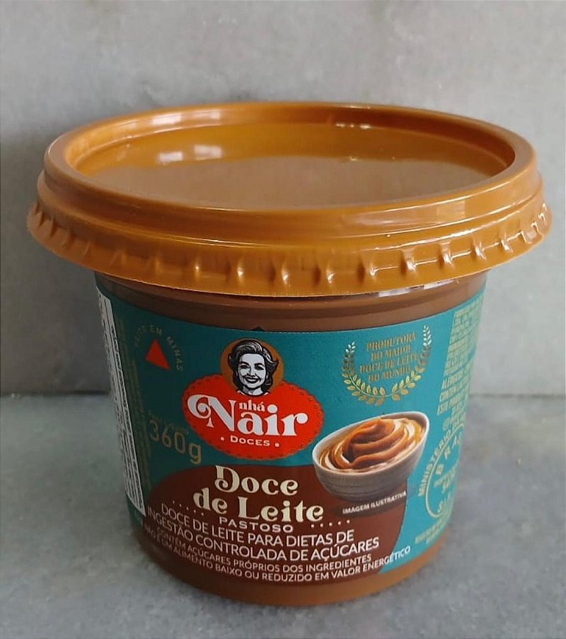 Doce de Leite Artesanal Zero Açúcar 360g