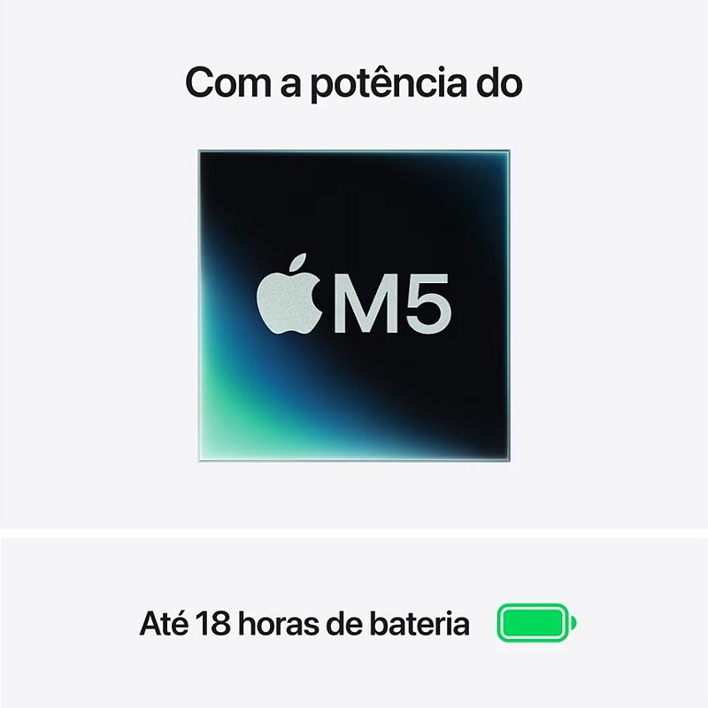 MacBook Air 13” com Chip M5