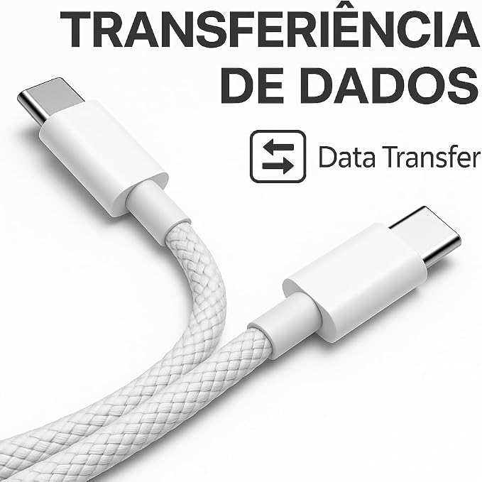 Cabo USB-C para USB-C Fancy 1 metro