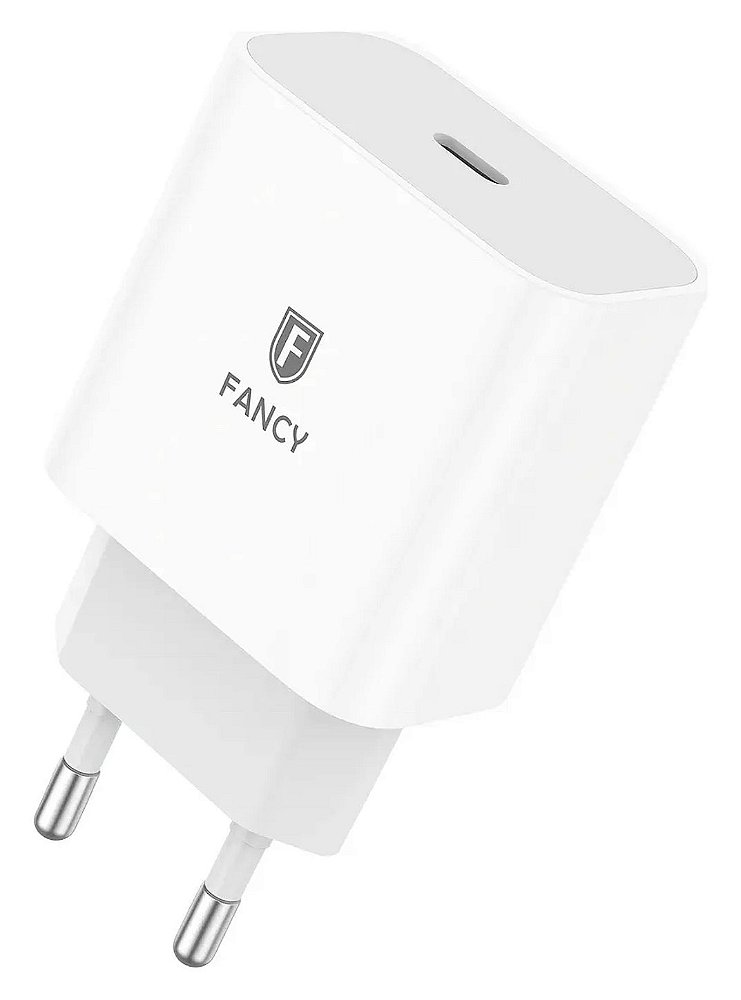Carregador Tipo C 20W Fancy Branco
