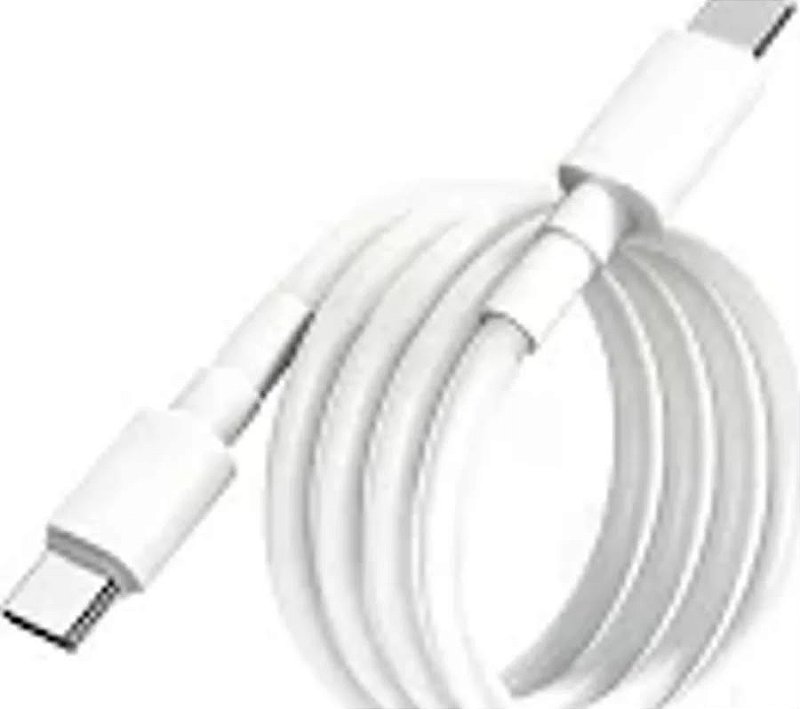 Cabo USB Tipo C Branco 1,0m