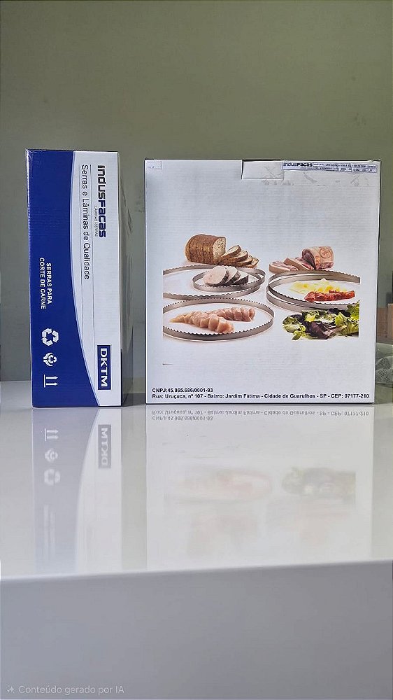 Lâmina da Serra Fita Osso/Carne Indusfacas DKTM 16x0,46 6DPP