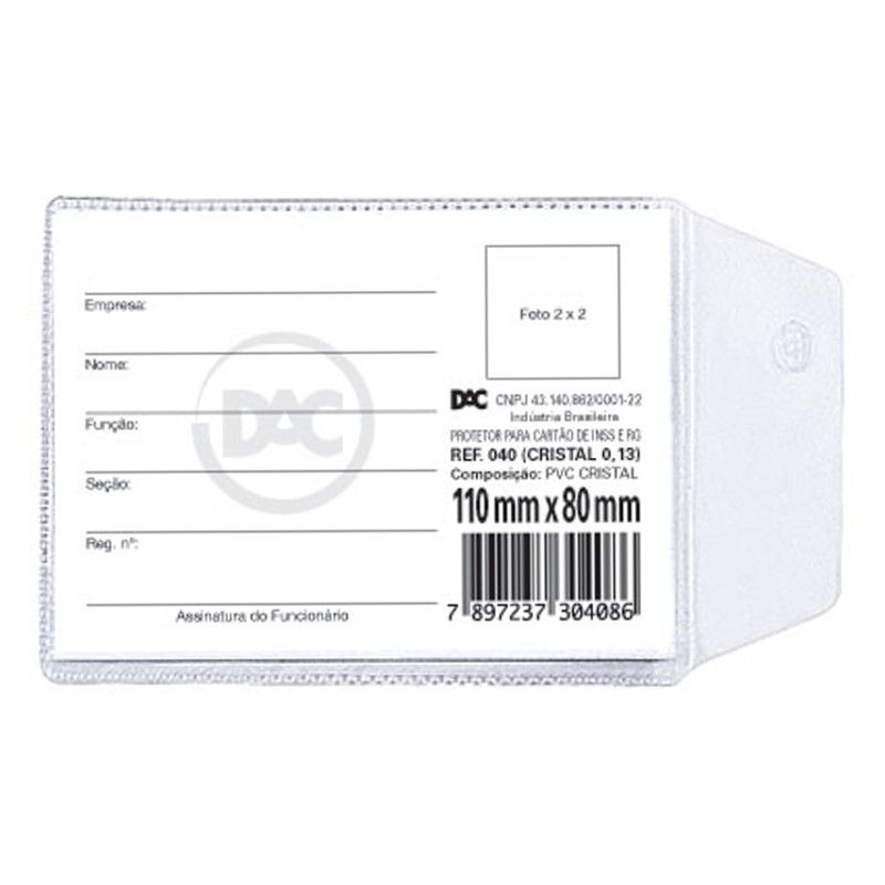 Protetor para RG