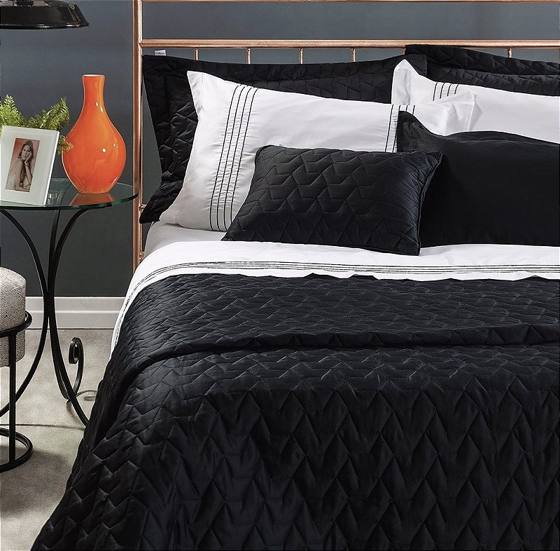 Cobre Leito Luxury Queen 3 Peças – Studio | Percal 400 Fios Acetinado, Sofisticação e Conforto Premium