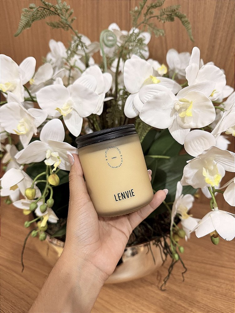 Vela Perfumada L'ENVIE Bergamota & Framboesa Urban 190g