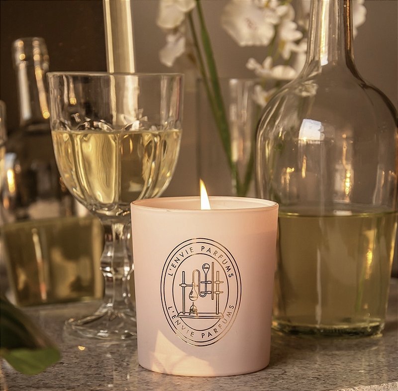 Vela Perfumada L'ENVIE Sunset Rosé Elementos 210g