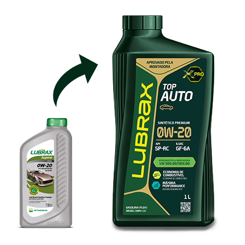 LUBRAX TOP AUTO 0W-20 508.00 SINTÉTICO PREMIUM