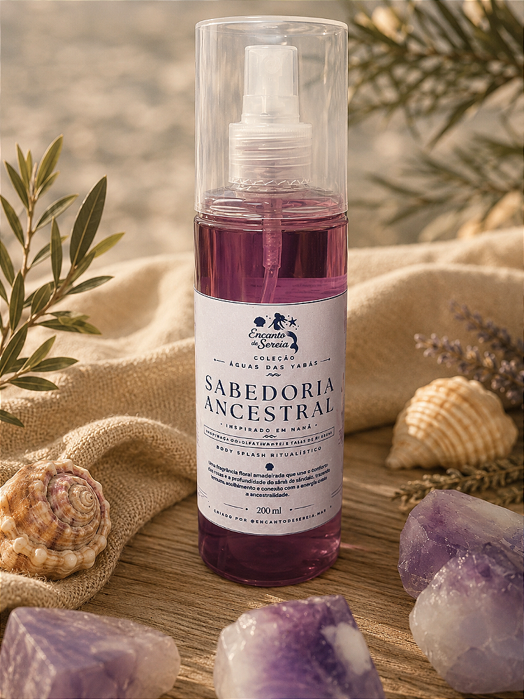 Body Splash Ritualístico Sabedoria Ancestral | Nanã | 200 ml