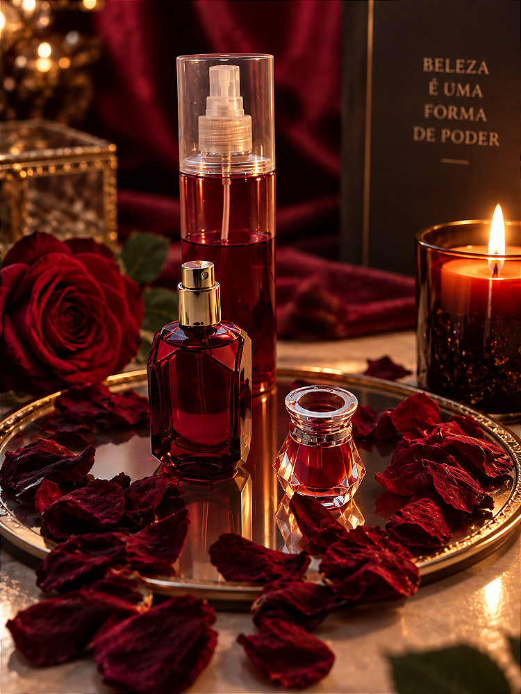 Perfume Ritualístico PG Dona Rosa Vermelha