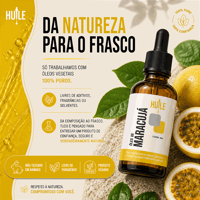 Kit 2x Óleo de Maracujá