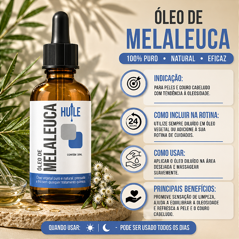 Kit 2x Óleo Melaleuca