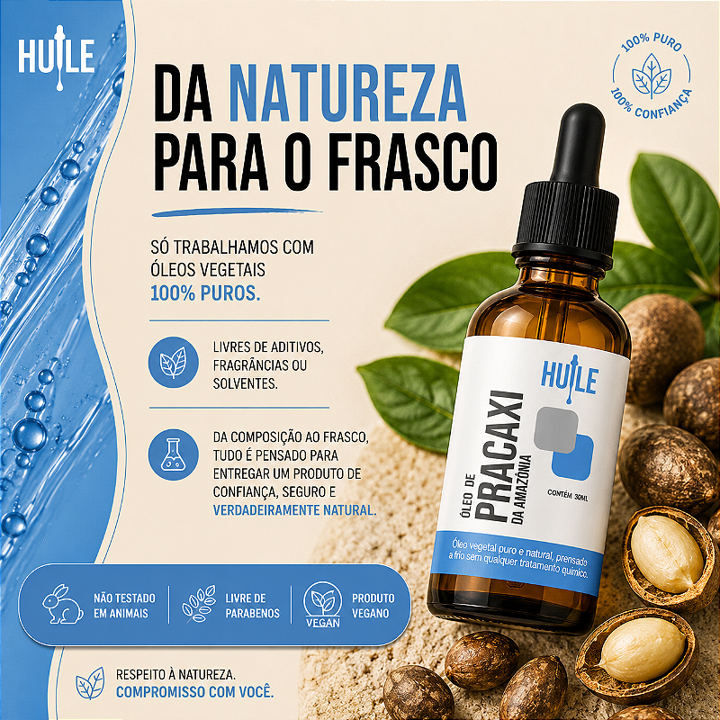 Kit 2x Óleo de Pracaxi da Amazônia