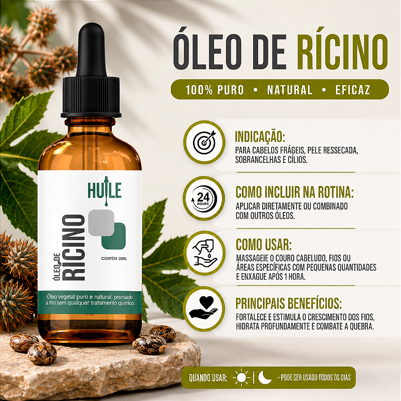 Kit 2x Óleo de Rícino