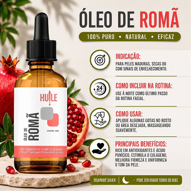 Kit 2x Óleo de Romã