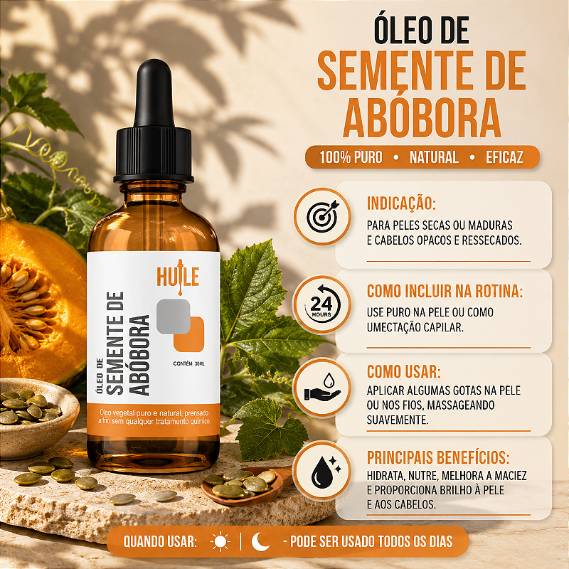 Kit 2x Óleo de Semente de Abóbora