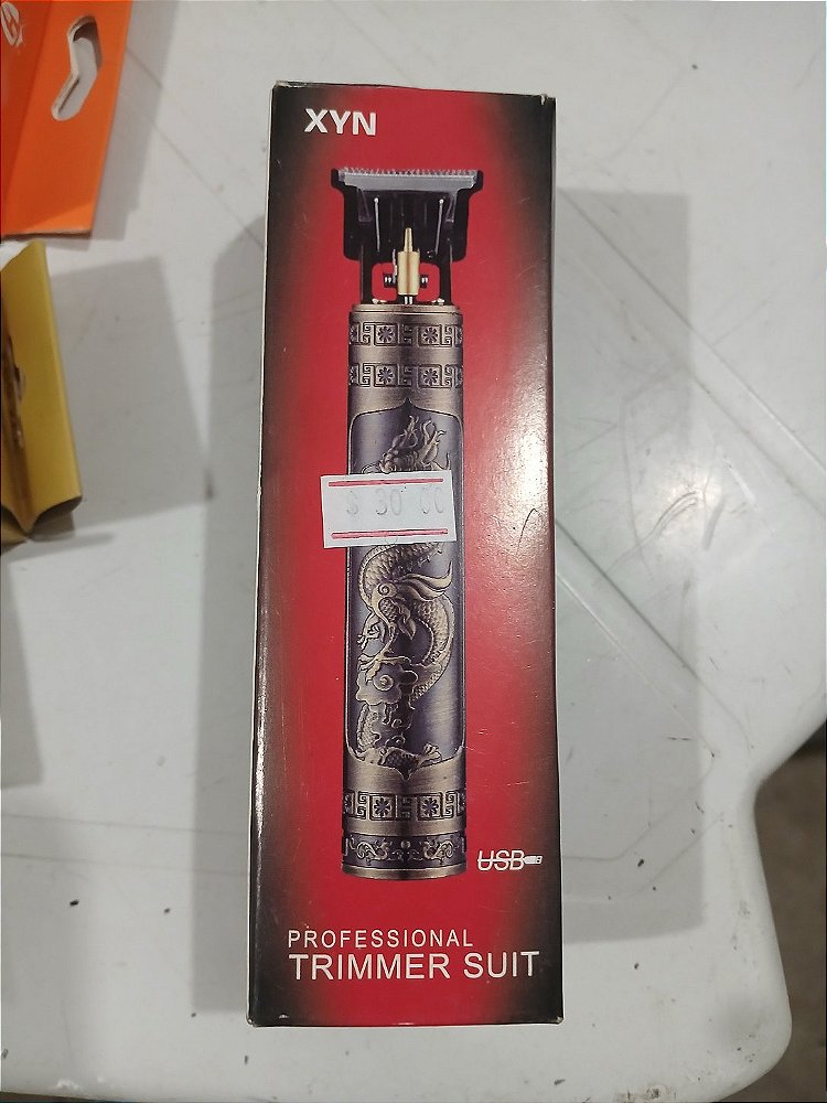 Máquina de barbear portátil