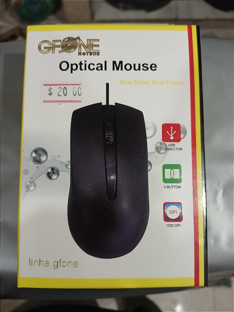 Mouse com fio
