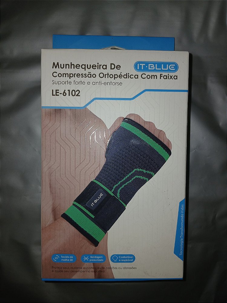 Munhequeira com faixa