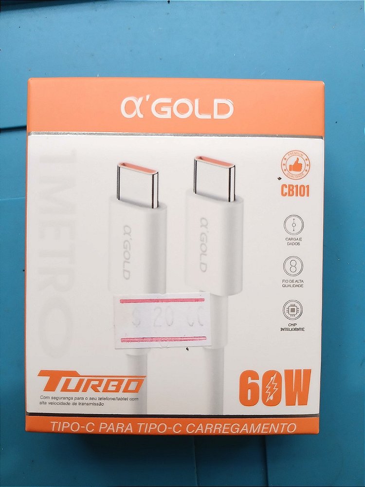 Cabo Tipo-C para Tipo-C