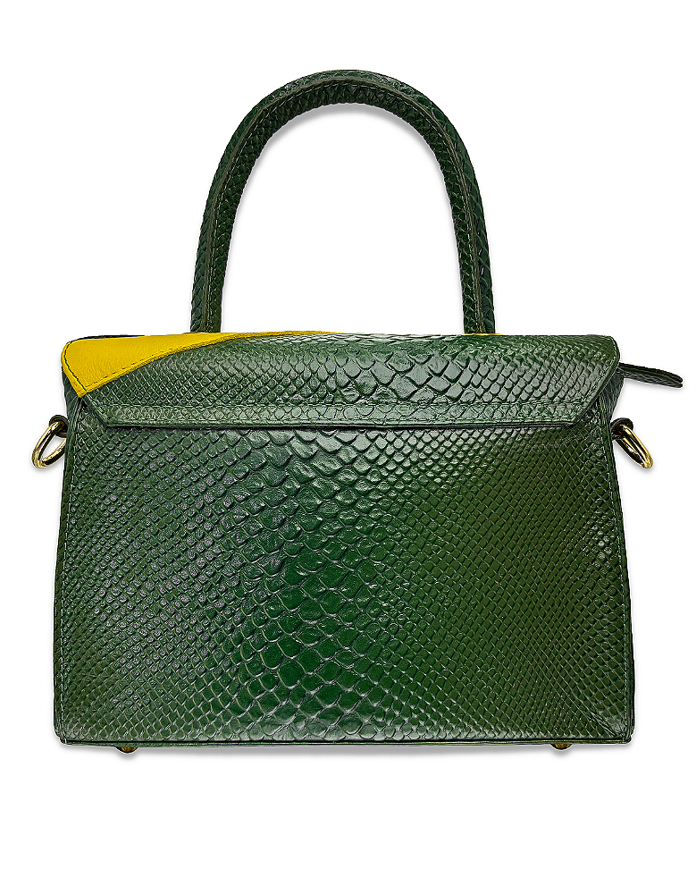 Bolsa Brasil Vereda Tropical Couro Legítimo - Brasilidade que Inspira