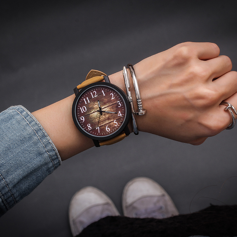 Relógio feminino de pulso de quartzo grande, relógio feminino, horas femininas,