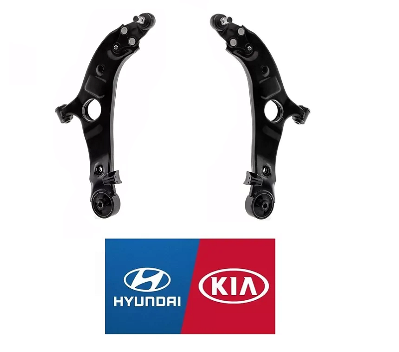Bandeja Dianteira Hyundai Santa fe 3.3 V6 - Original Hyundai - Completa com Pivo - Valor do par