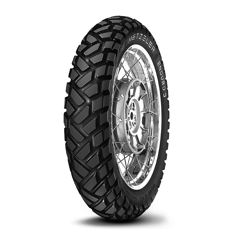 Pneu 120/80-18 Metzeler Enduro 3 Sahara Traseiro Com Câmara