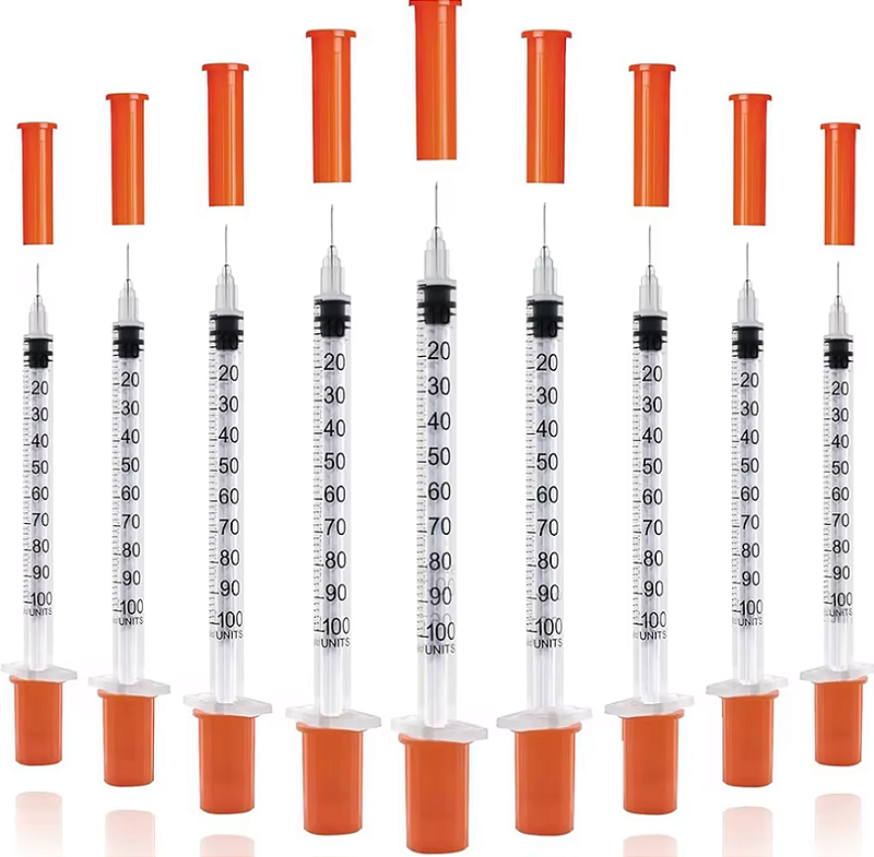 Seringa Insulina Tg 1ml Agulha Fixa 8x0,30 - 10 Unidades