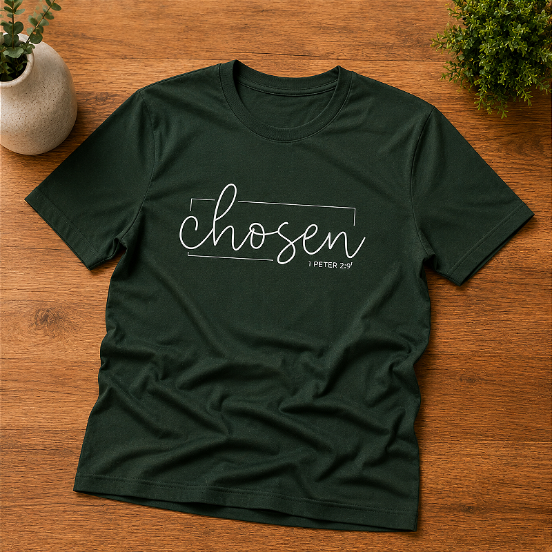 Camiseta Feminina Chosen - ESCOLHIDA
