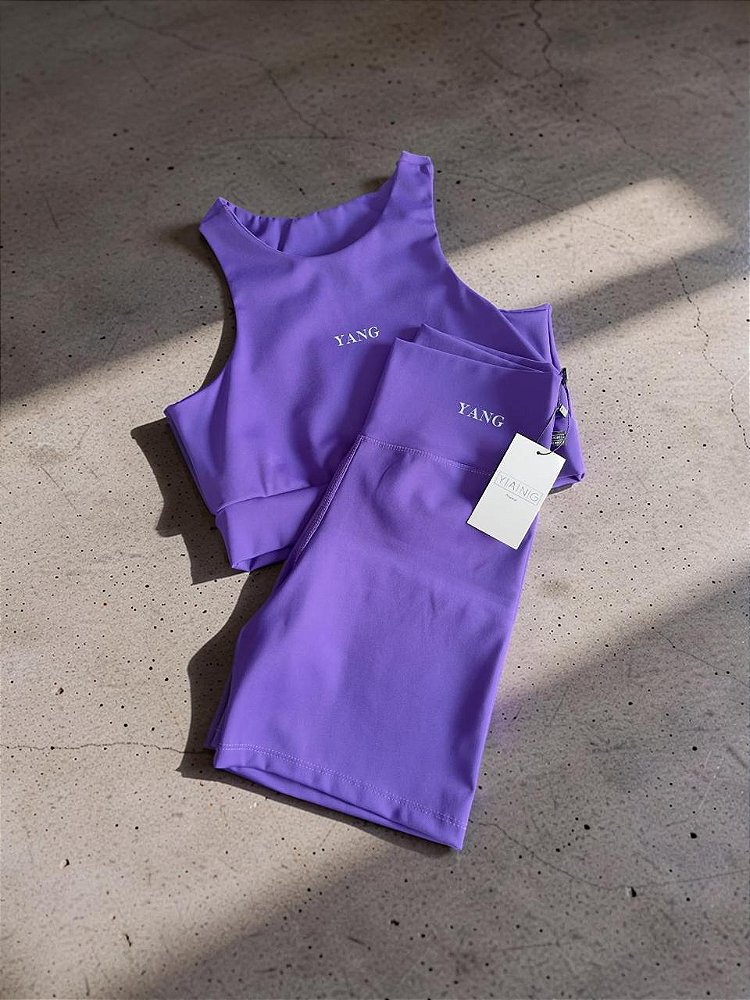 Conjunto Fitness Poliamida Liso