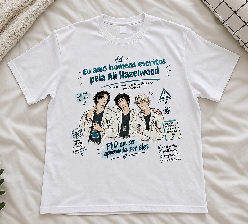 Camiseta Feminina Estampa Ali Hazelwood