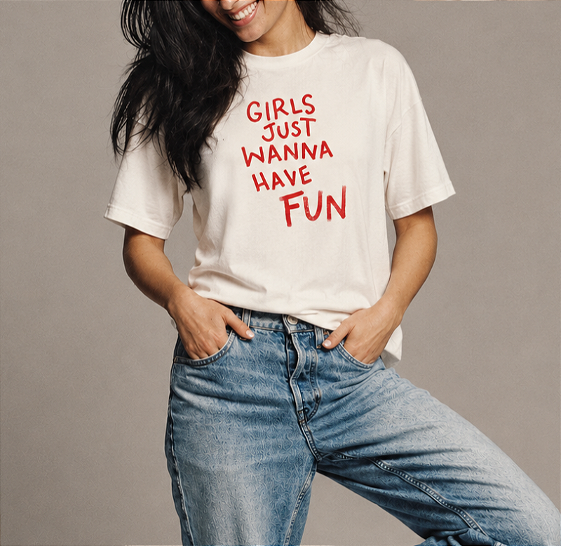 Camiseta Feminina Fun Casual Velour & Co.