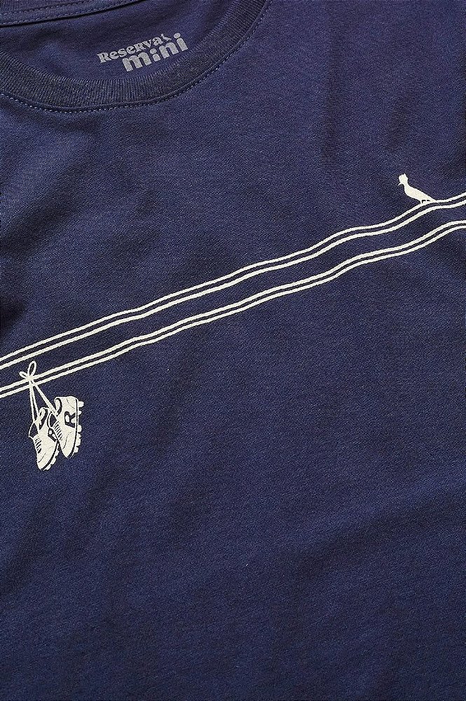 Camiseta Mini Reserva- Tênis no Fio
