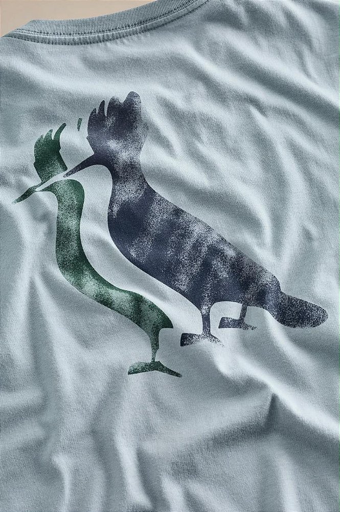 Camiseta Mini Reserva- Azul Estampa Pica Pau